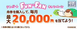 テレボートFUN×FANキャンペーン
